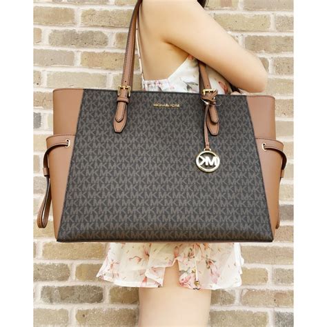 large michael kors bags|michael kors large tote handbags.